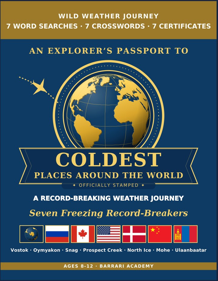 Coldest Places edition cover