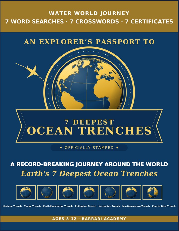 Deepest Ocean Trenches edition cover