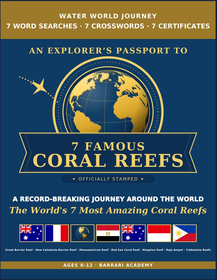 Famous Coral Reefs edition cover