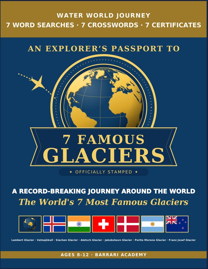 Famous Glaciers edition cover