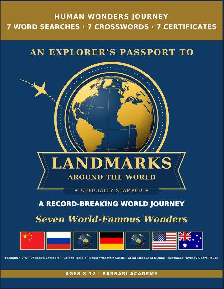 Famous Landmarks edition cover