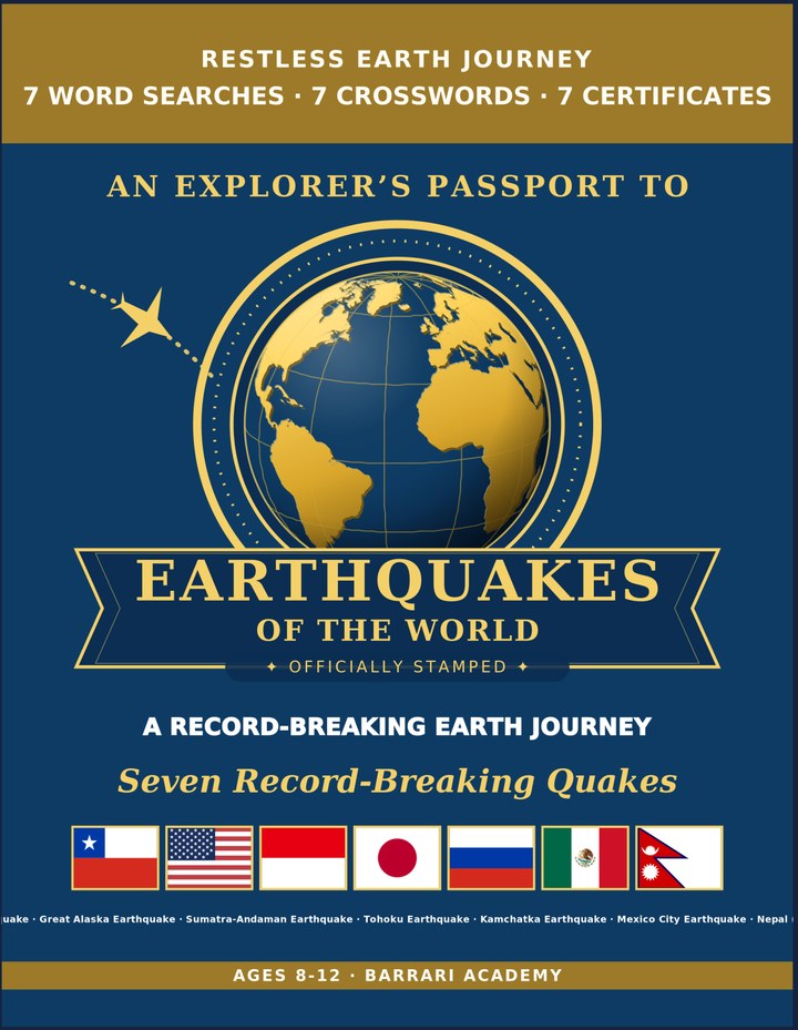 Great Earthquakes edition cover