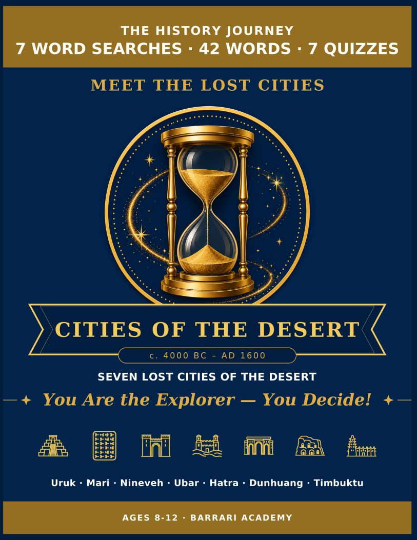 7 Lost Cities of the Desert — book cover