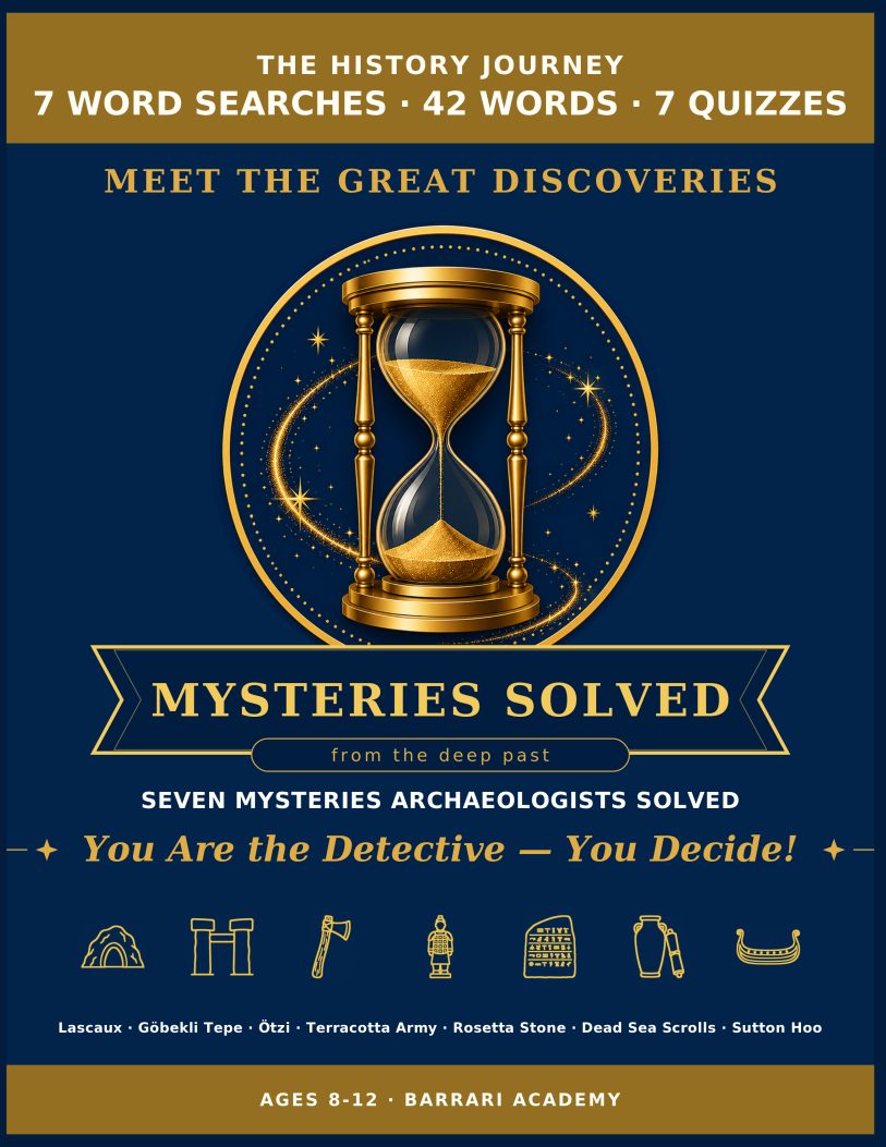 7 Mysteries Archaeologists Solved — book cover