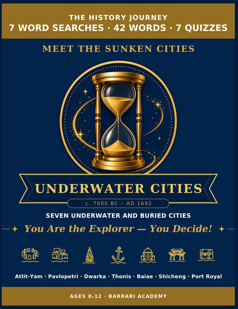 7 Underwater & Buried Cities — book cover